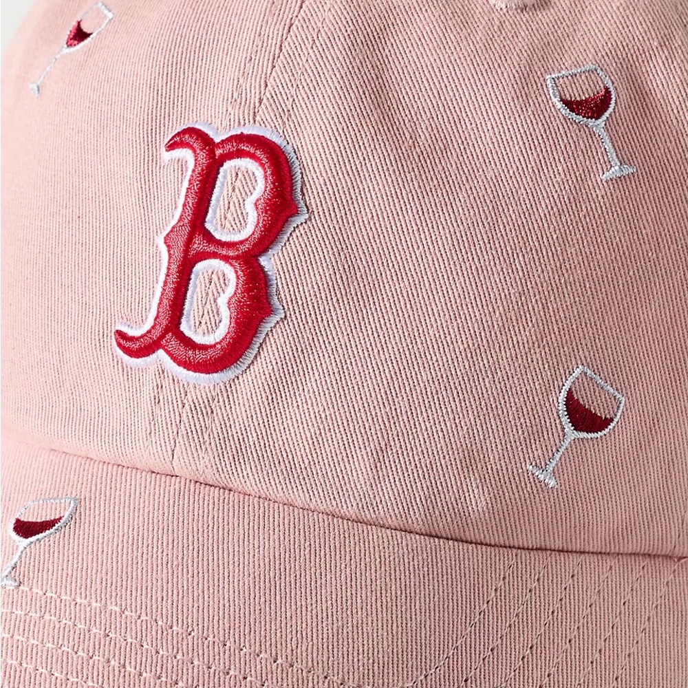 ‘47 Scatter Drink Icons MLB Baseball Cap Boston Red Sox wine glasses - Picture 3 of 5